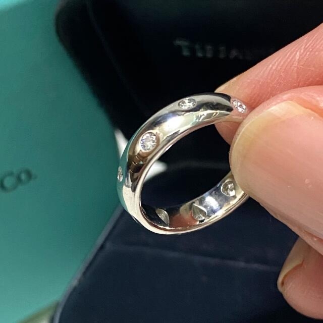 Tiffany & Co.(ティファニー)のJack様　美品tiffanyドッツダイヤ10石プラチナ950 7号 レディースのアクセサリー(リング(指輪))の商品写真