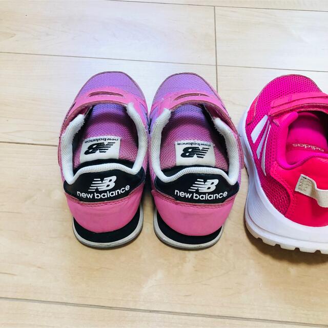 New Balance(ニューバランス)のスニーカー　まとめ売り　17cm キッズ/ベビー/マタニティのキッズ靴/シューズ(15cm~)(スニーカー)の商品写真