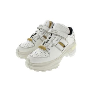 マルタンマルジェラ(Maison Martin Margiela)のMaison Margiela スニーカー 41(26cm位) 白 【古着】【中古】(スニーカー)