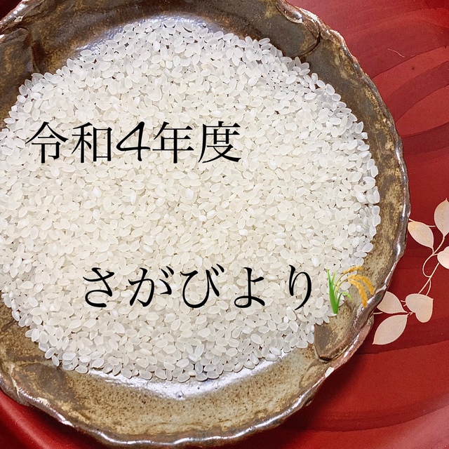 食品/飲料/酒【新米】令和4年度産・特A評価！農家直送のさがびより・20キロ