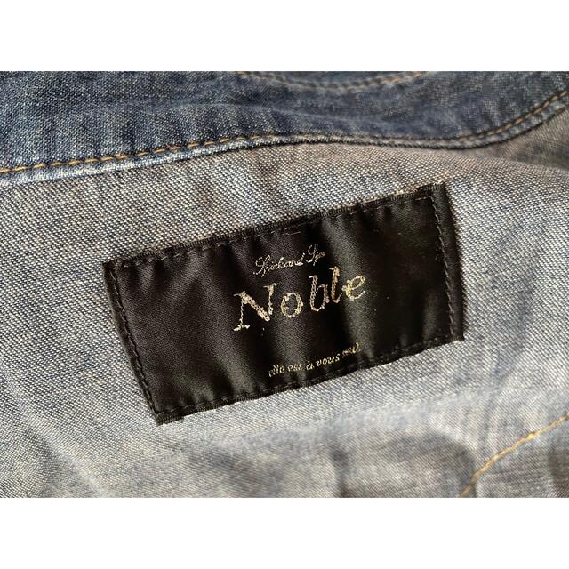 Spick and Span Noble(スピックアンドスパンノーブル)のNoble デニムシャツ レディースのトップス(シャツ/ブラウス(長袖/七分))の商品写真