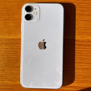 アイフォーン(iPhone)のiPhone11 126GB パープル SIMフリー(スマートフォン本体)