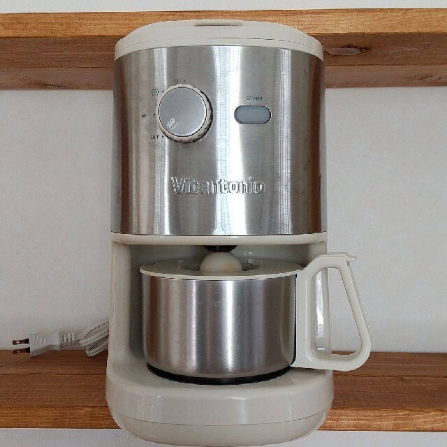 ビタントニオ 全自動 コーヒーメーカー VCD-200 アイボリー | フリマアプリ ラクマ