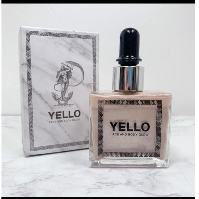 新品　未開封　YELLO　イエロ　 FACE AND BODY GLOW　ラメ