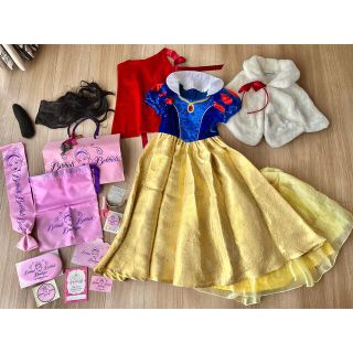 ディズニー(Disney)のmilimiliさん専用☆希少！白雪姫☆120☆靴無し☆フルセット☆ハロウィン(ドレス/フォーマル)