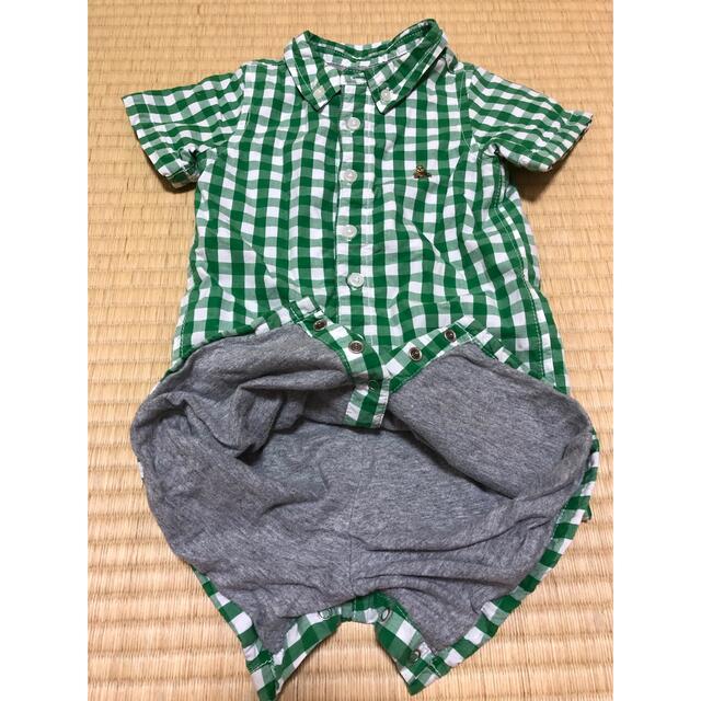 babyGAP(ベビーギャップ)のGAP カバーオール　ロンパース　70 キッズ/ベビー/マタニティのベビー服(~85cm)(カバーオール)の商品写真