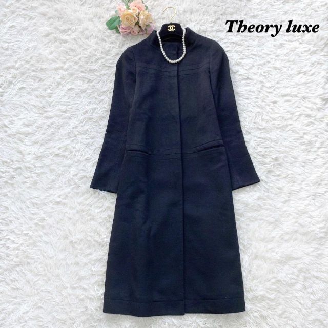 【カシミヤ100%】Theory luxe　ロロピアーナ製　ロングコート　38