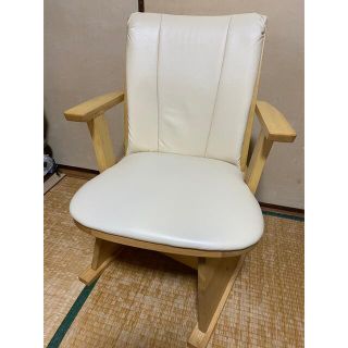 コイズミ(KOIZUMI)の【手渡しのみ】コイズミ ダイニングこたつ用　回転椅子 KKC-0060(デスクチェア)