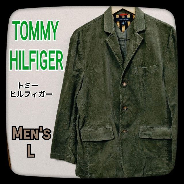 TOMMY HILFIGER(トミーヒルフィガー)の秋冬 TOMMYHILFIGER トミーヒルフィガー コーディロイ ジャケット メンズのジャケット/アウター(テーラードジャケット)の商品写真