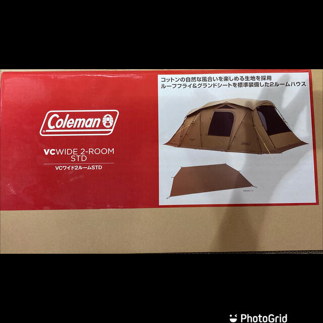 コールマン　新品未使用 コールマン VCワイド2ルームSTD Coleman