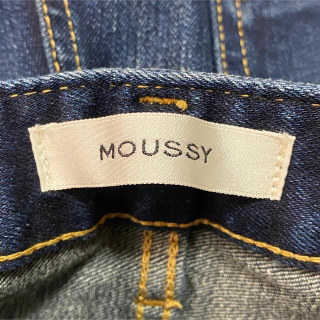moussy(マウジー)の濃紺 moussy マウジー  WF Rebirth SKINNY ストレッチ レディースのパンツ(デニム/ジーンズ)の商品写真