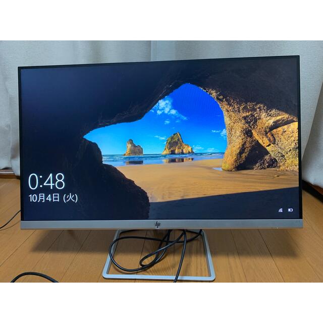 HP(ヒューレットパッカード)のHP27インチ液晶ディスプレイ　27f スマホ/家電/カメラのPC/タブレット(ディスプレイ)の商品写真