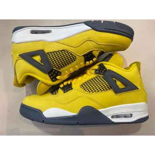 ナイキ(NIKE)のNIKE AIR JORDAN 4 RETRO TOUR YELLOW(スニーカー)