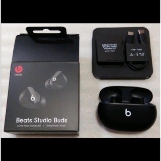 Beats by Dr Dre - Beats Beats Studio Buds ブラックレザーケース付きブラック