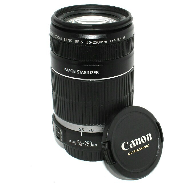 ✨清掃美品✨Canon☆望遠レンズ☆EF55-250mm IS 遠くの撮影に最適