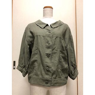 ダブルクローゼット(w closet)のwcloset リネン シャツジャケット(シャツ/ブラウス(長袖/七分))