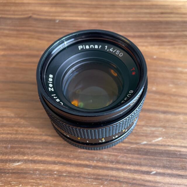 美品 CONTAX Planar 50mm F1.4 AEJ 純正新販売 スマホ/家電/カメラ