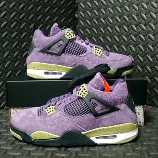 ナイキ(NIKE)のWMNS Air Jordan 4 Canyon Purple(スニーカー)