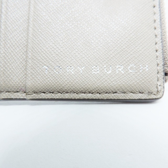 Tory Burch(トリーバーチ)のトリーバーチ 2つ折り財布美品  - グレー レディースのファッション小物(財布)の商品写真