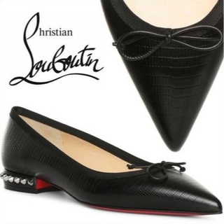 クリスチャンルブタン(Christian Louboutin)のルブタン Christian Louboutin  Hall Flat 37.5(バレエシューズ)