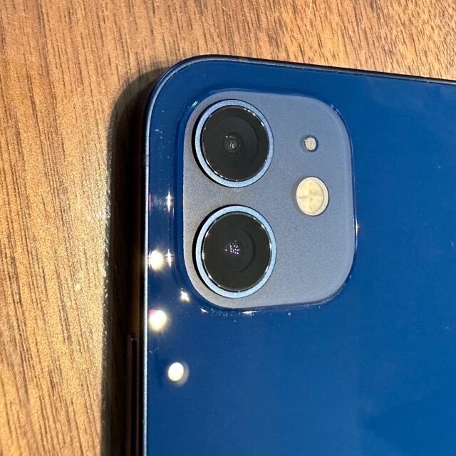2022新商品 256GB 12 iPhone - iPhone ブルー 残債なし SIMフリー