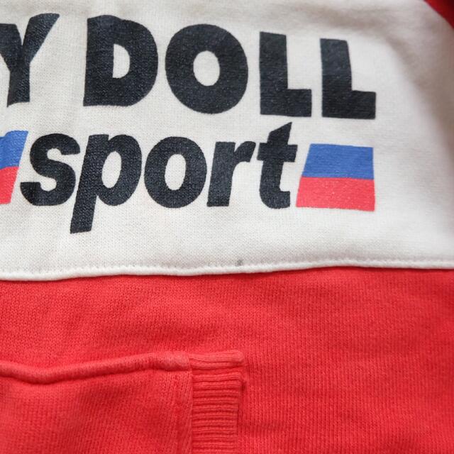 BABYDOLL(ベビードール)の100cm トレーナー　パーカー　baby doll キッズ/ベビー/マタニティのキッズ服男の子用(90cm~)(Tシャツ/カットソー)の商品写真