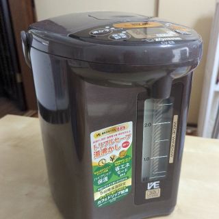 ゾウジルシ(象印)の象印　電気まほうびん　優湯生　3ｌ(電気ポット)