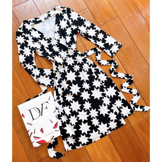 ダイアンフォンファステンバーグ♡シルク ラップドレス ワンピース DVF