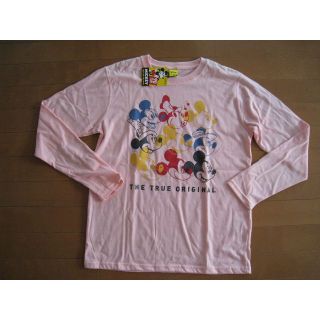 ミッキーマウス(ミッキーマウス)の新品★ミッキーマウス　Tシャツ♪Mサイズ(Tシャツ/カットソー(七分/長袖))