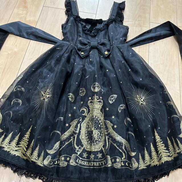 Angelic Pretty - 美品 アンジェリックプリティ holy wolf ジャンパースカート 黒の通販 by ロリィタ多数出品中