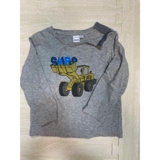 シップスキッズ(SHIPS KIDS)のSHIPS ロンT グレー　サイズ90(Tシャツ/カットソー)