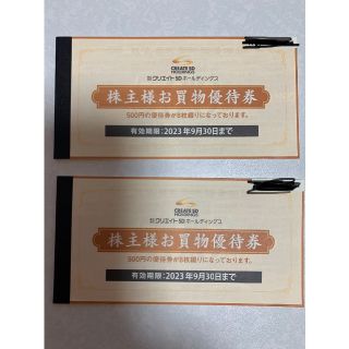 最新 8000円分 クリエイトSD 株主優待券(ショッピング)