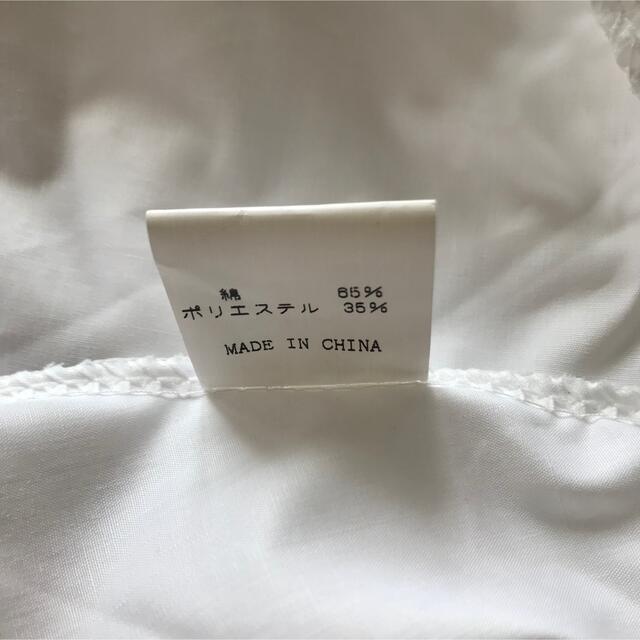 ブラウス　シャツ　白　 レディースのトップス(シャツ/ブラウス(長袖/七分))の商品写真