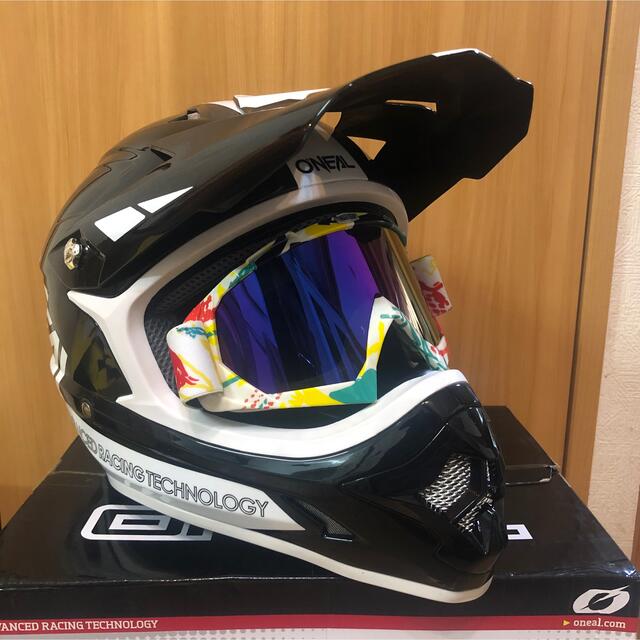 O'NEAL オニール オフロードヘルメット モトクロス ゴーグル付き XL