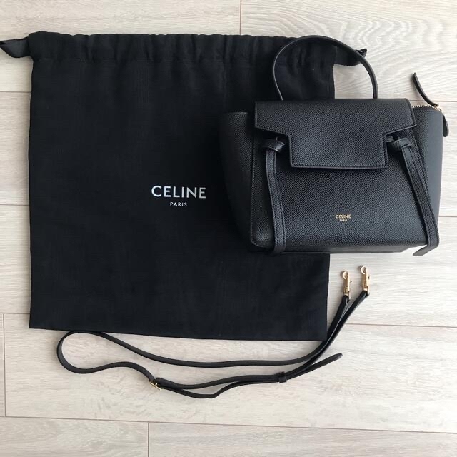 CELINE セリーヌ　ベルトバッグ　ナノ