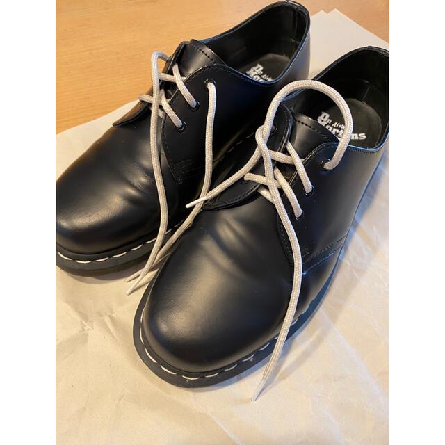 メンズDr. Martens WHITE STITCH 3ホール