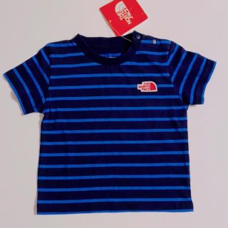 ザノースフェイス(THE NORTH FACE)の専用　【新品未使用】ノースフェイス　Tシャツ　ボーダーティ　80(Ｔシャツ)