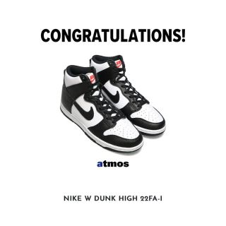 ナイキ(NIKE)のNike WMNS Dunk High "Black and White"(スニーカー)