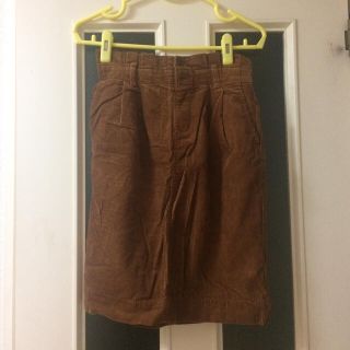 ダブルクローゼット(w closet)のw closet  スエードスカート(ひざ丈スカート)