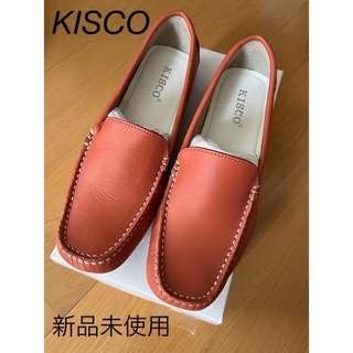 【新品未使用】KISCO キスコドライビングシューズ(スリッポン/モカシン)