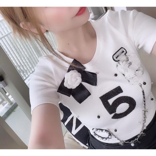 シャネル風Tシャツ