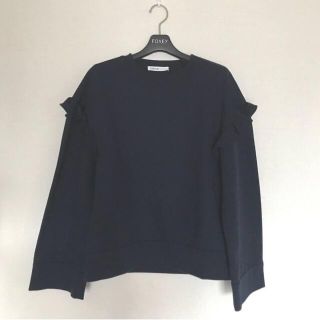 ❤︎ご専用てす❤︎ アディアム Ruffle Sweat ネイビー の通販 by ...