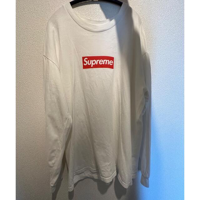 Tシャツ/カットソー(七分/長袖)Supreme　シュプリーム　ボックス　ロゴ　Tシャツ　box　logo