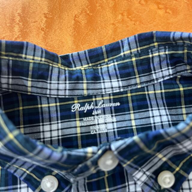 POLO RALPH LAUREN(ポロラルフローレン)のラルフローレン✩チェックシャツ キッズ/ベビー/マタニティのキッズ服男の子用(90cm~)(ブラウス)の商品写真