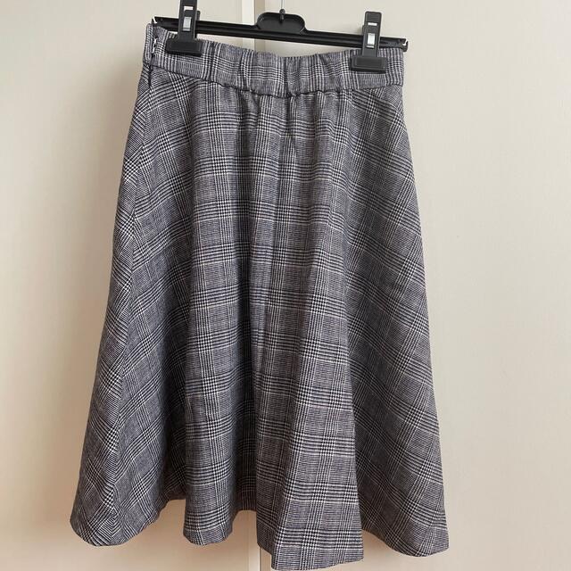 INDEX(インデックス)のチェック柄 スカート レディースのスカート(ひざ丈スカート)の商品写真