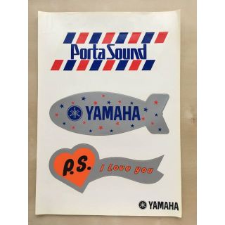 ヤマハ(ヤマハ)のステッカー YAMAHA Porta Sound(その他)