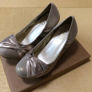 アクシーズファム(axes femme)の新品　希少　パンプス　axes femme パーティー　結婚式　サイズL(ハイヒール/パンプス)