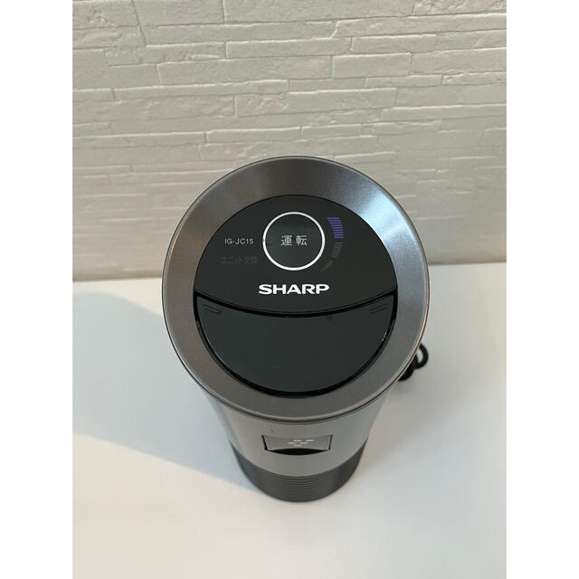 SHARP(シャープ)のSHARP プラズマクラスター　 IG-JC15 スマホ/家電/カメラの生活家電(空気清浄器)の商品写真