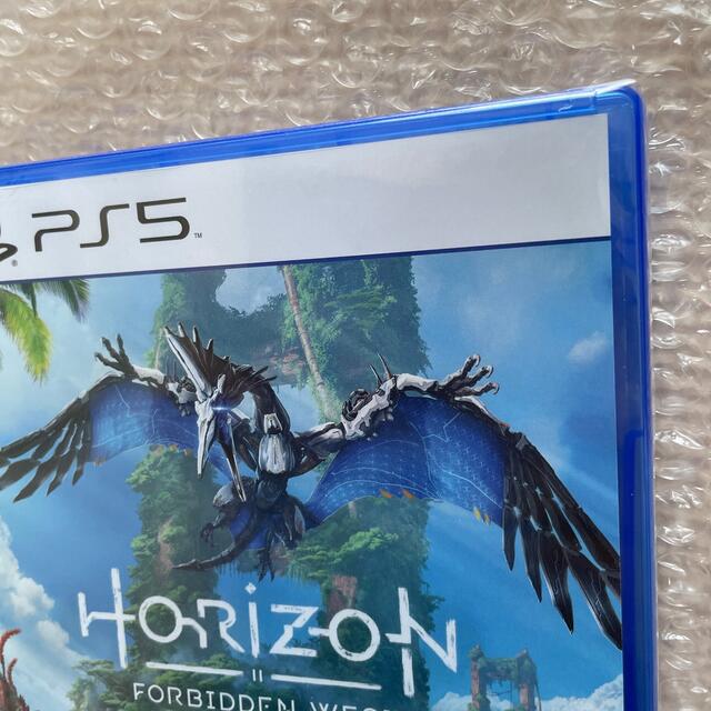 PlayStation(プレイステーション)のHorizon Forbidden West PS5 エンタメ/ホビーのゲームソフト/ゲーム機本体(家庭用ゲームソフト)の商品写真