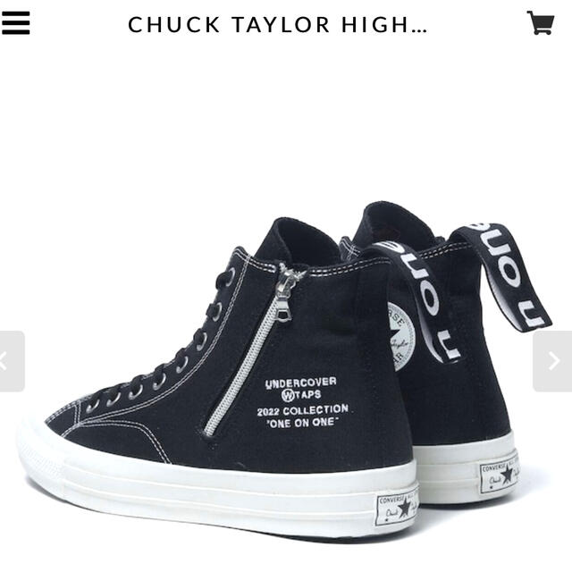 WTAPS UNDERCOVER CHUCK TAYLOR HIGH